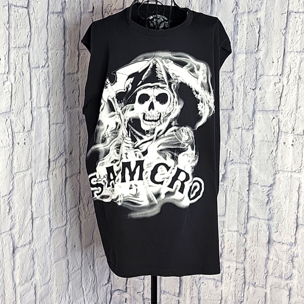 SONS‎ OF ANARCHY Road Gear Sleeveless Muscle Shirt Large
